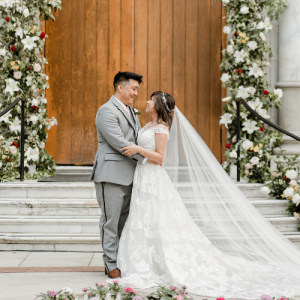 A Whimsical Literary-Inspired Wedding at Julia Ideson Library
