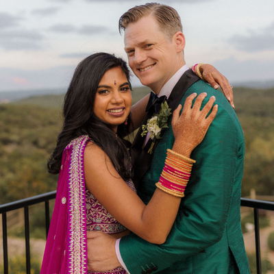 A Jewel-Toned South Asian Wedding by Malleret Designs