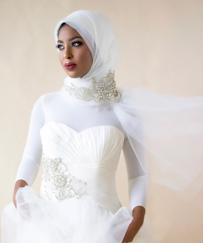 Veils and Bridal Accessories - Hijab Couture