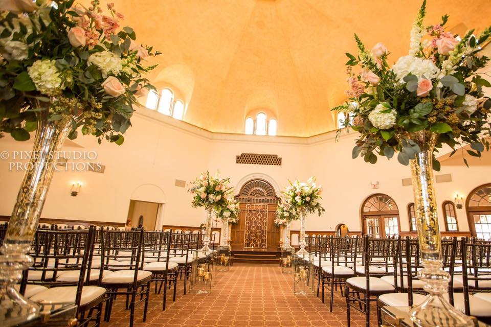 Wedding Ceremony + Reception Space - The Parador 