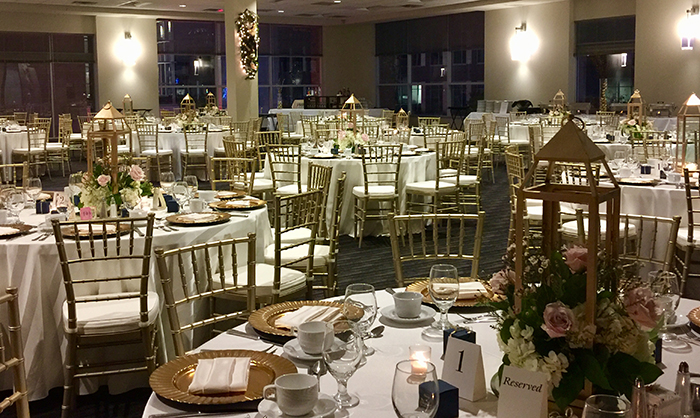 Wedding Ceremony + Reception Space – Red Oak Ballroom CityCentre